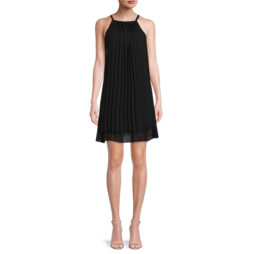 Sam Edelman Pleated Mini Slip Dress