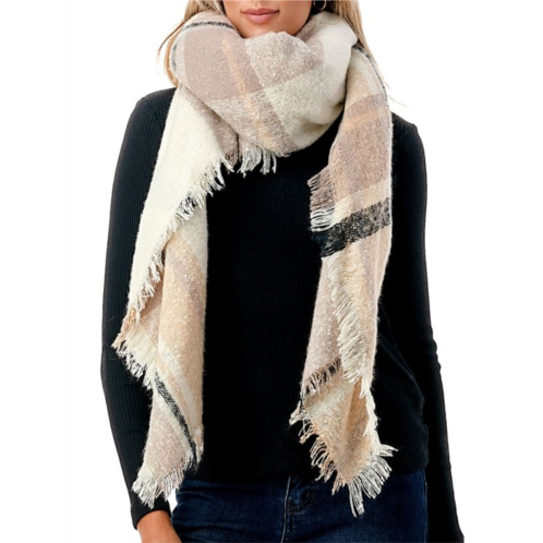 MARCUS ADLER Fringed Blanket Scarf