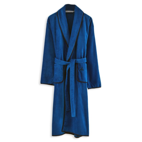 Brooks Brothers Contrast Frame Turkish Cotton Bathrobe