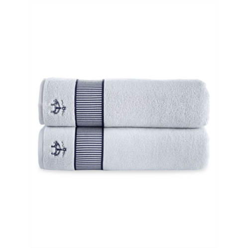 Brooks Brothers 2-Piece Turkish Cotton Bath Sheet Set