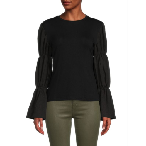 Patrizia Luca Tiered Sleeve Top