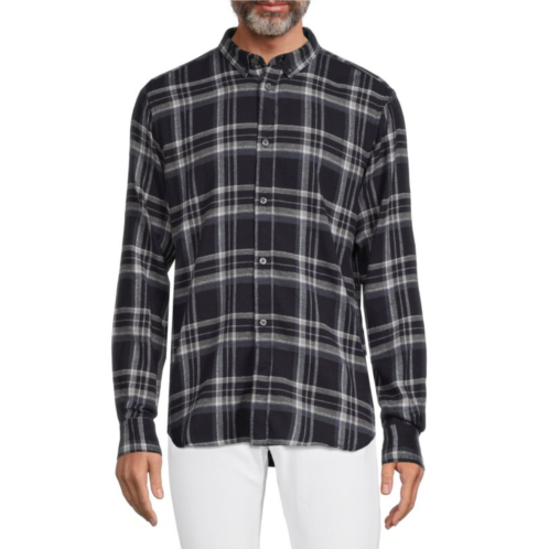 French Connection Checked Button Down Shirt