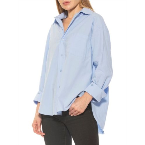 Alexia Admor Amber Boyfriend Fit Classic Shirt