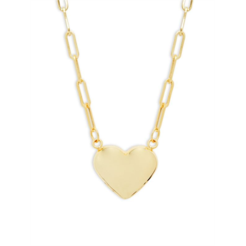 Saks Fifth Avenue 14K Yellow Gold Heart Pendant Necklace