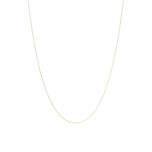 Saks Fifth Avenue 14K Yellow Gold Flat Cable Chain Necklace