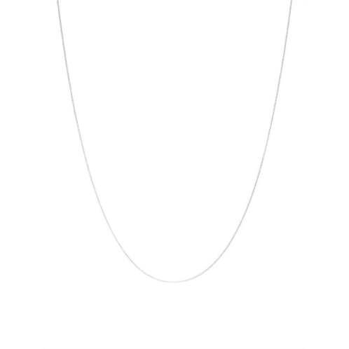 Saks Fifth Avenue Build Your Own Collection 14K White Gold Oval Cable Chain Necklace