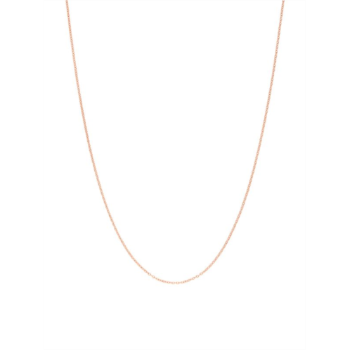 Saks Fifth Avenue Build Your Own Collection 14K Rose Gold Oval Cable Chain Necklace