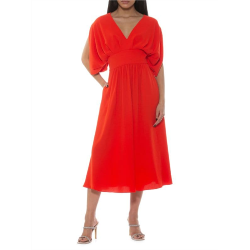 Alexia Admor August Fit & Flare Midi Dress