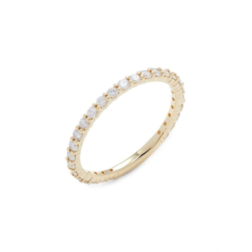 Saks Fifth Avenue 14K Gold & 0.50 TCW Diamond Eternity Ring