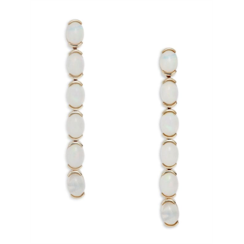 Effy 14K Yellow Gold & Opal Drop Earrings