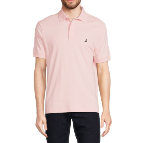 Nautica Short Sleeve Knit Polo