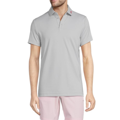 J.Lindeberg Logo Tech Golf Polo