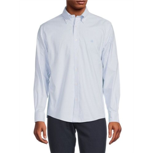 Brooks Brothers Striped Button Down Collar Shirt