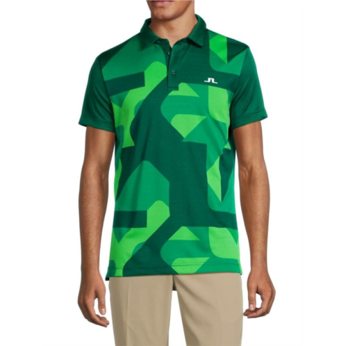 J.Lindeberg Joel Logo Golf Polo