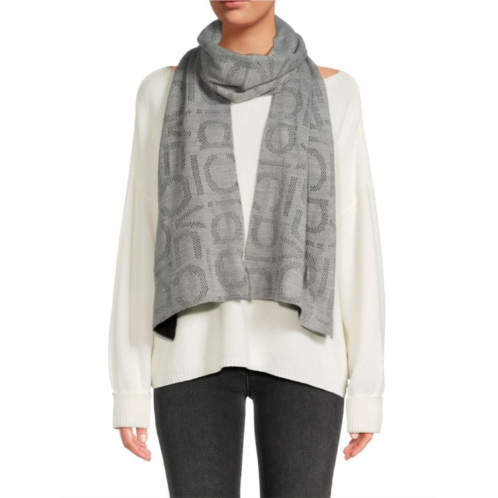 Calvin Klein Print Wrap Around Scarf