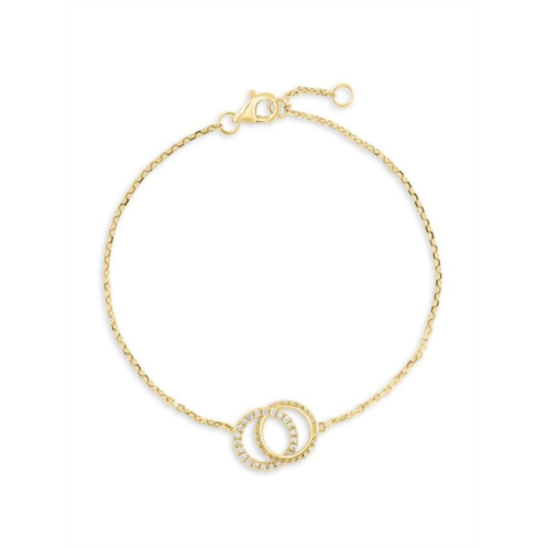 Effy 14K Yellow Gold & 0.24 TCW Diamond Bracelet