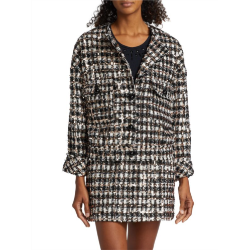 Le Superbe Monte Carlo Sequined Tweed Jacket