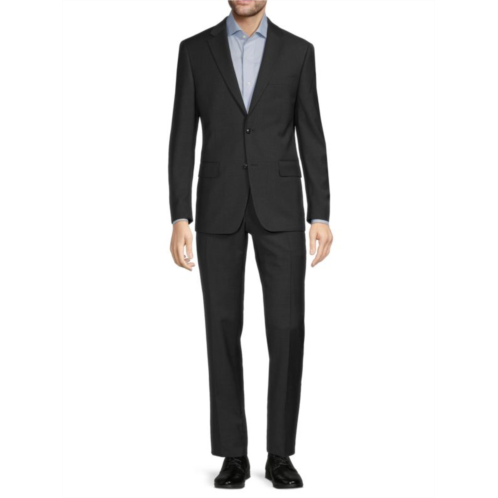 Tommy Hilfiger Notch Lapel Wool Blend Suit