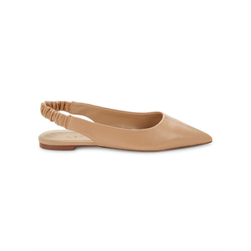 Sam Edelman Whitney Leather Slingback Ballet Flats