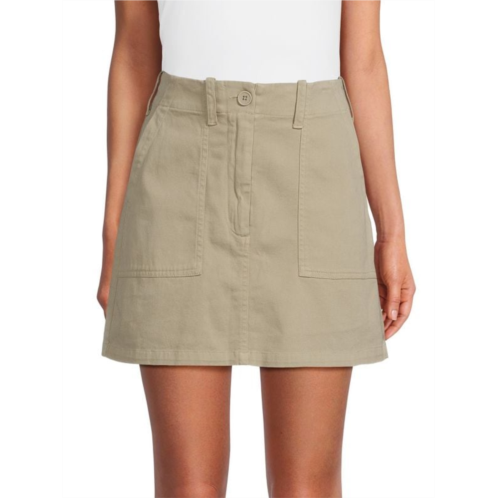 Monrow Utility Mini Skirt