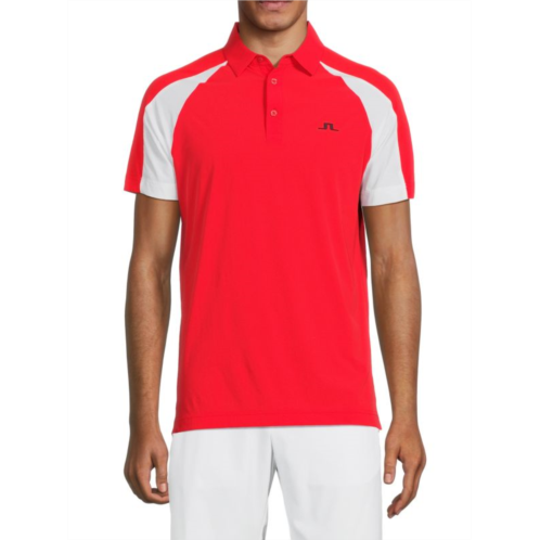 J.Lindeberg Nial Two Tone Logo Polo