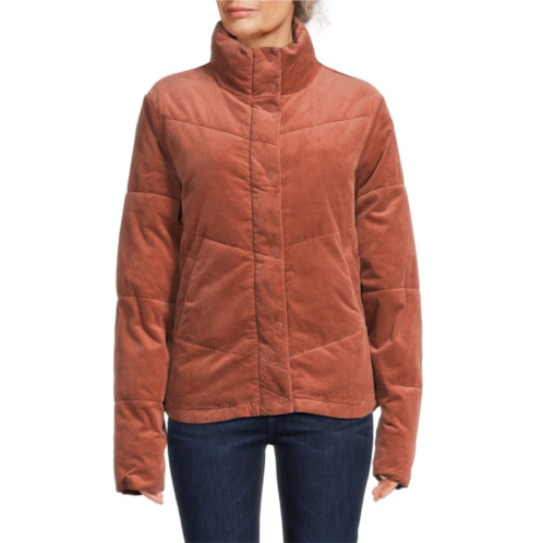 Splendid Milla Corduroy Puffer Jacket