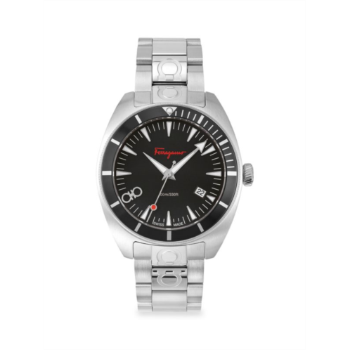 FERRAGAMO Experience 41MM Stainless Steel Interchangeable Strap Watch