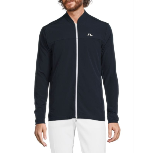 J.Lindeberg Jeff Baseball Collar Jacket