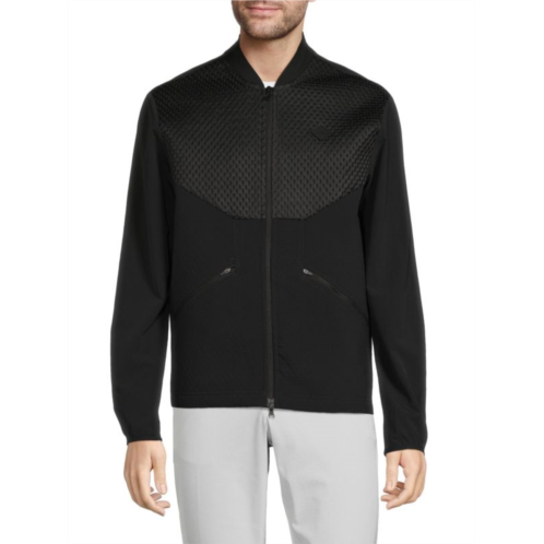 J.Lindeberg Diamond Baseball Collar Jacket