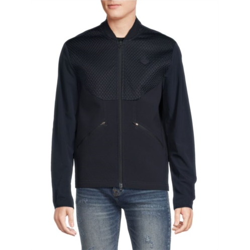 J.Lindeberg Diamond Baseball Collar Jacket