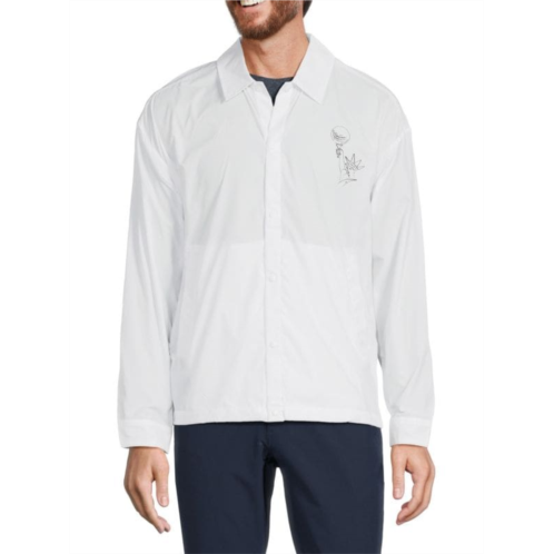 J.Lindeberg Dex Point Collar Golf Jacket