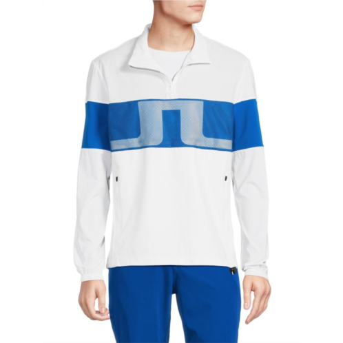 J.Lindeberg Dale Logo Zip Pullover