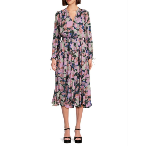 Sam Edelman Izzie Printed Midi Dress