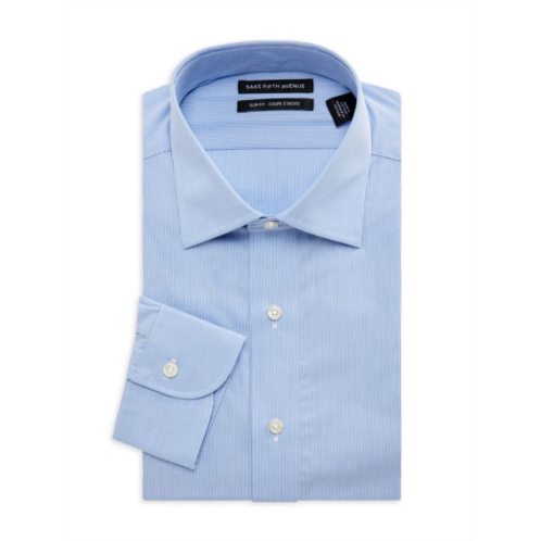 Saks Fifth Avenue Slim Fit Gingham Dress Shirt