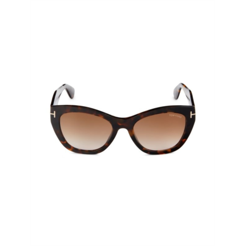 TOM FORD 56MM Butterfly Sunglasses