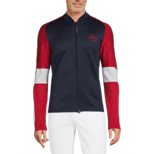 J.Lindeberg Castor Colorblock Zip Jacket