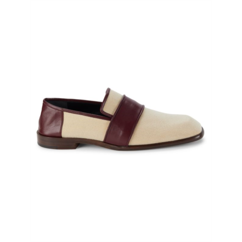 Victoria Beckham Fala Gwen Colorblock Square Toe Loafers