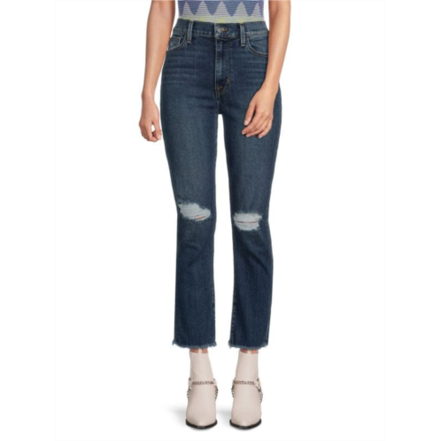 Hudson Jeans Blair High Rise Distressed Jeans