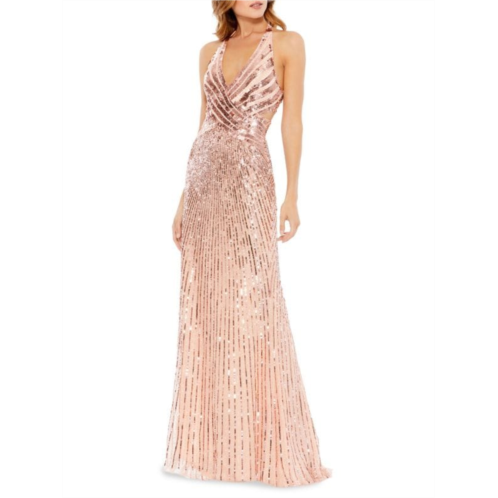 Mac Duggal Sequin Sheath Gown