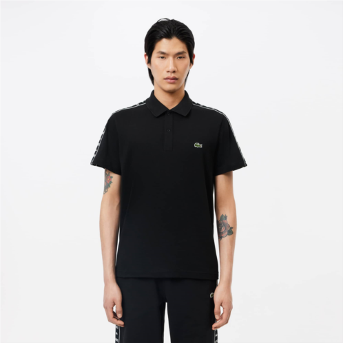 Lacoste Mens Regular Fit Stretch Mini Pique Polo