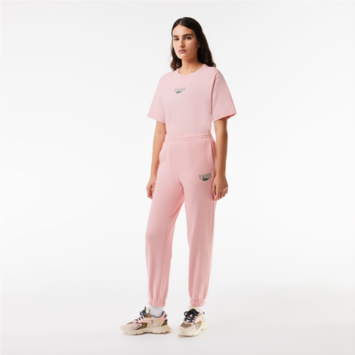 Lacoste Womens Straight Leg Sweatpants