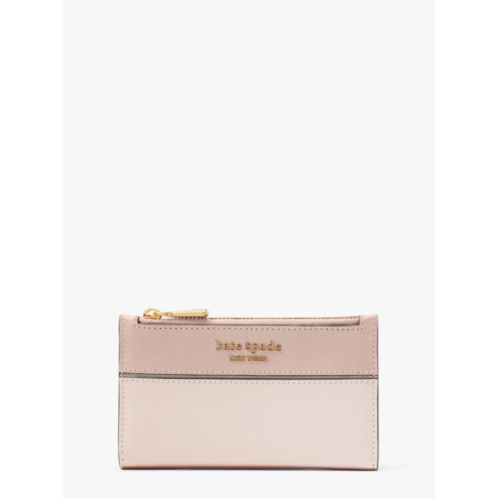 Kate spade Morgan Colorblocked Small Slim Bifold Wallet