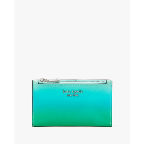 Kate spade Morgan Ombre Small Slim Bifold Wallet