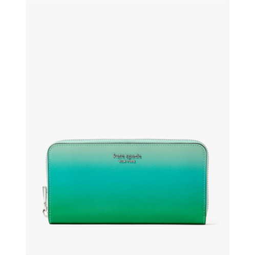 Kate spade Morgan Ombre Zip Around Continental Wallet