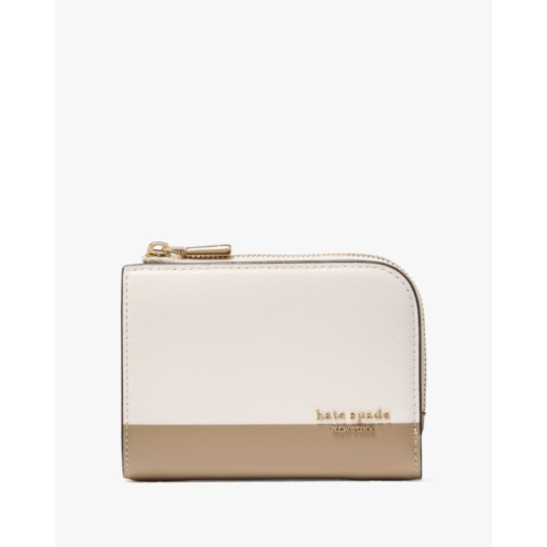 Kate spade Devin Colorblocked Small Compact Wallet