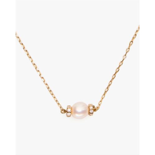 Kate Spade Fine Meant To Be Pearl & Diamond Pendant