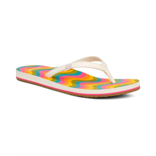 Womens Sanuk Yoga Joy Rainbow