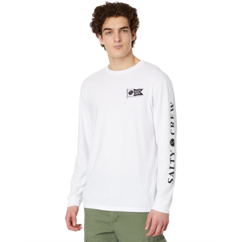 Mens Salty Crew Pennant Premium Long Sleeve Tee