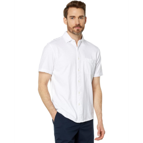 Mens Faherty Short Sleeve Knit Seasons Shirt