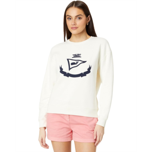 Vineyard Vines Classic Crew Embrodered Sweatshirt